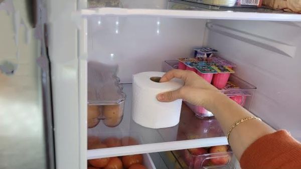 Put a roll of toilet paper in the fridge and you'll be surprised by what happens.