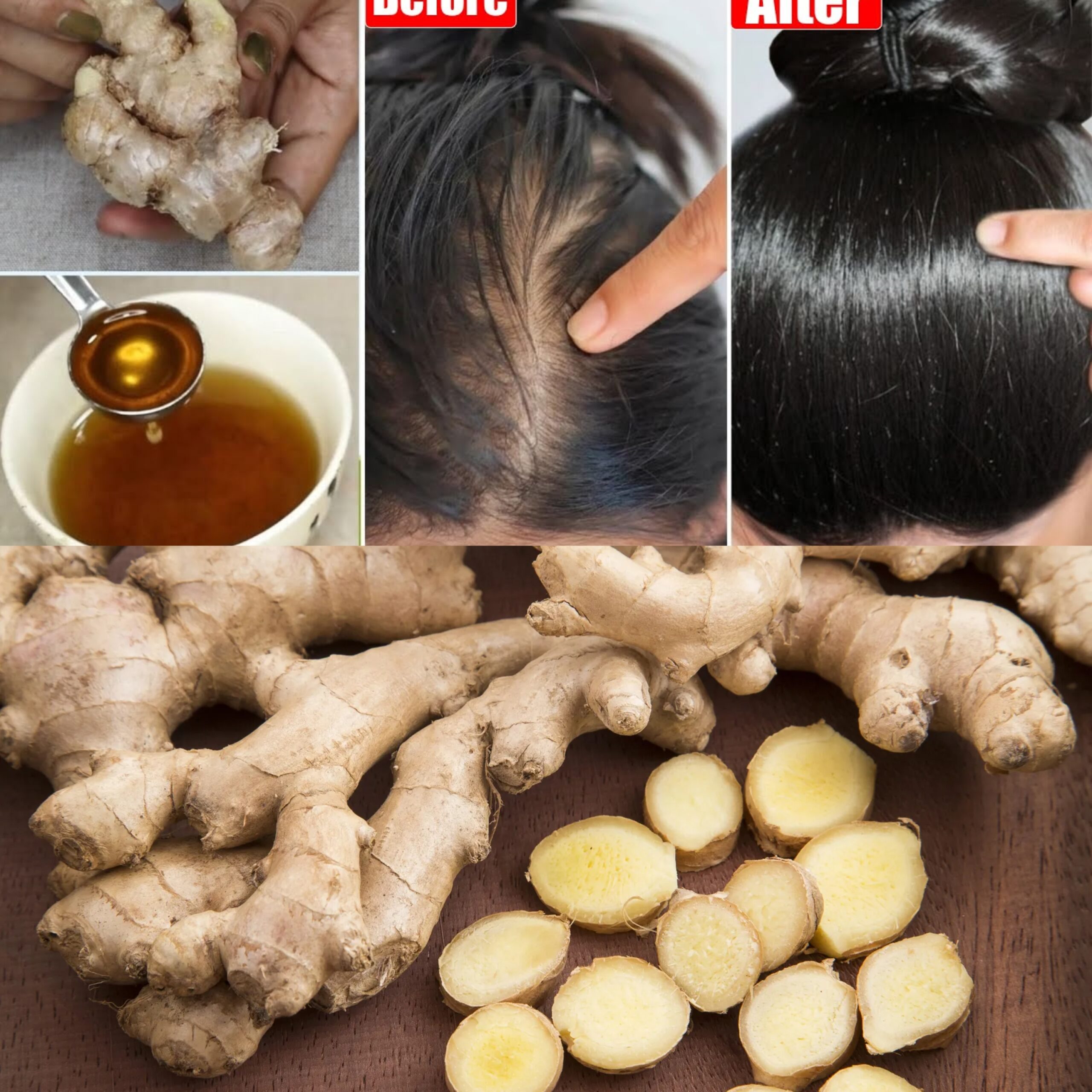How to Use Ginger to Stop Hair Loss and Recover Them Fast