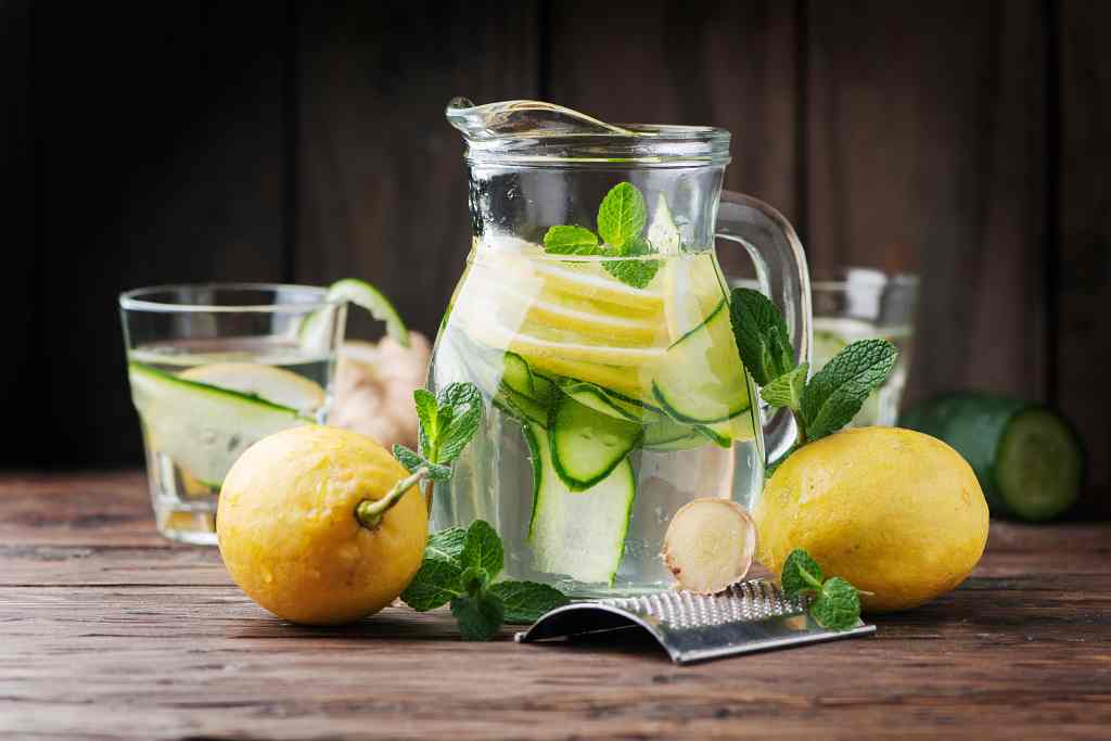 Refreshing Cucumber, Ginger, and Lime Juice: A Natural Elixir for Body Repair and Blood Pressure Management