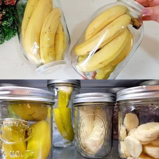 Keeping Your Bananas Fresh for Years: The ‘Bananas in a Bottle’ Technique