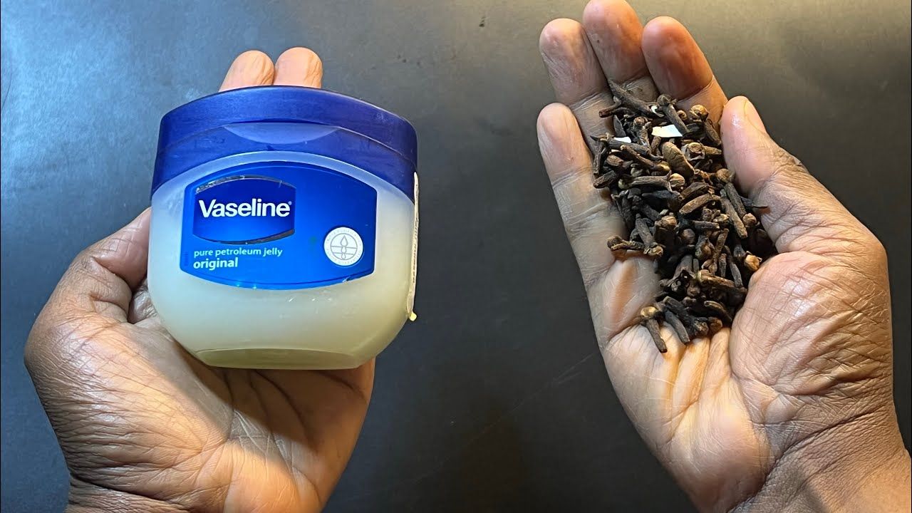 A Surprising Duo: Vaseline and Cloves for an Unexpected Twist