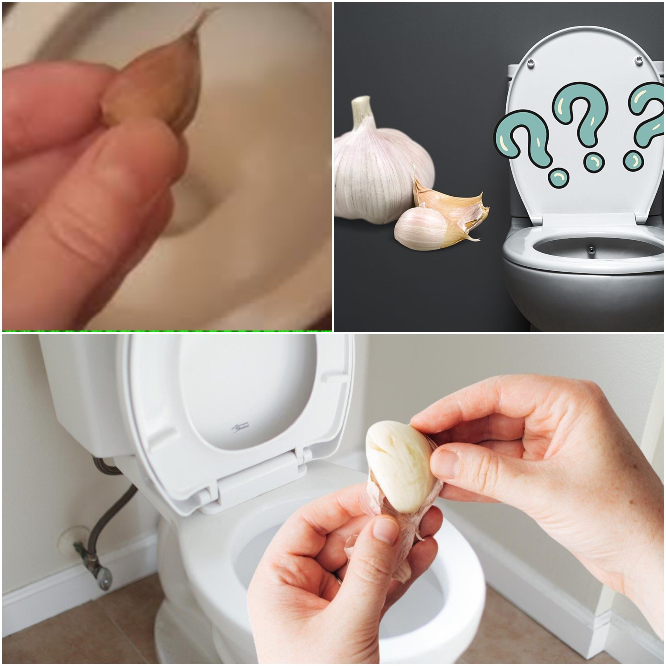 A Garlic Clove in Your Toilet? Discover This Nighttime Trick!