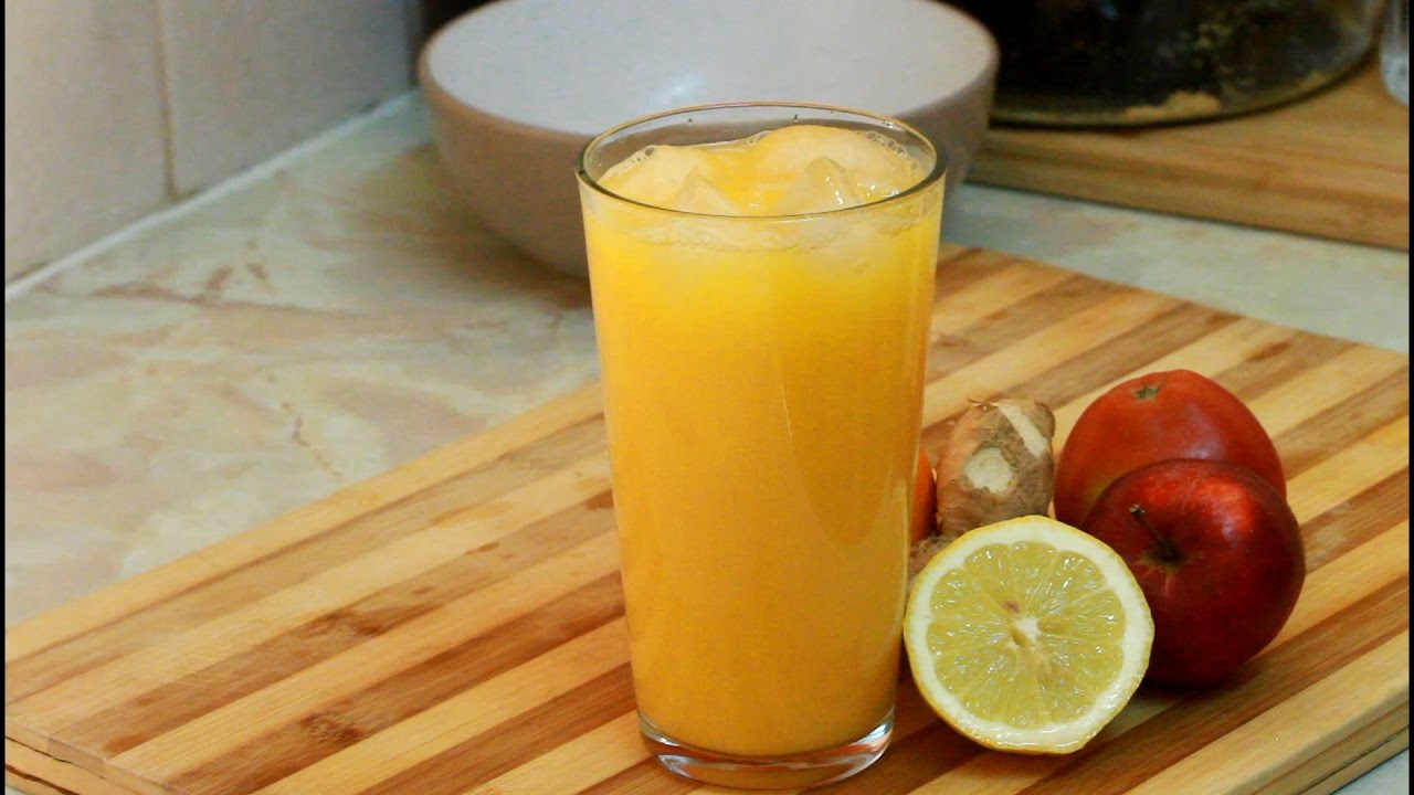 Homemade Citrus and Apple Winter Wellness Juice Recipe