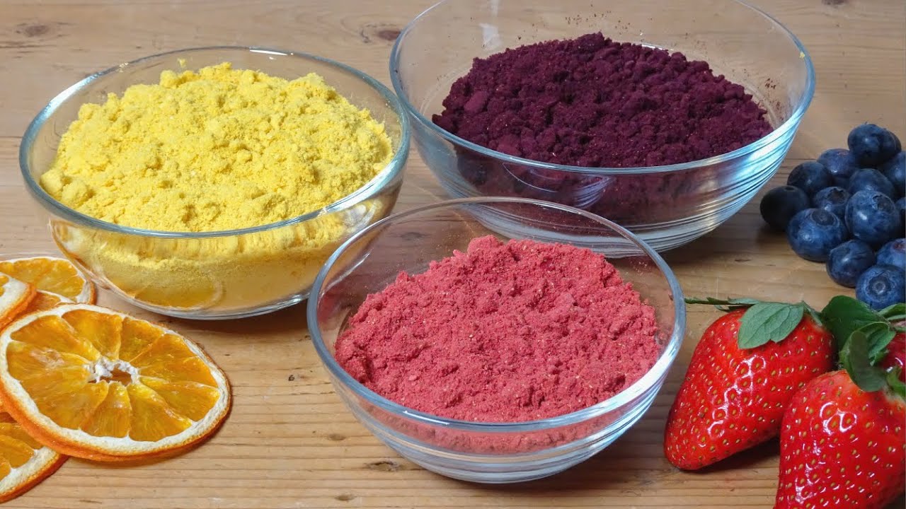 Create Your Own Dried Fruit Powder for Natural Food Flavoring and Coloring