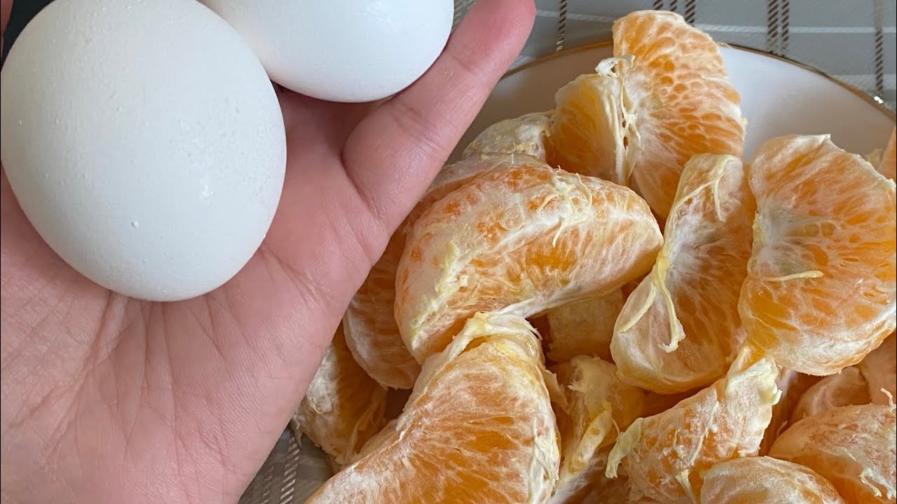 Delight in Simplicity: A Scrumptious Orange and Egg Treat