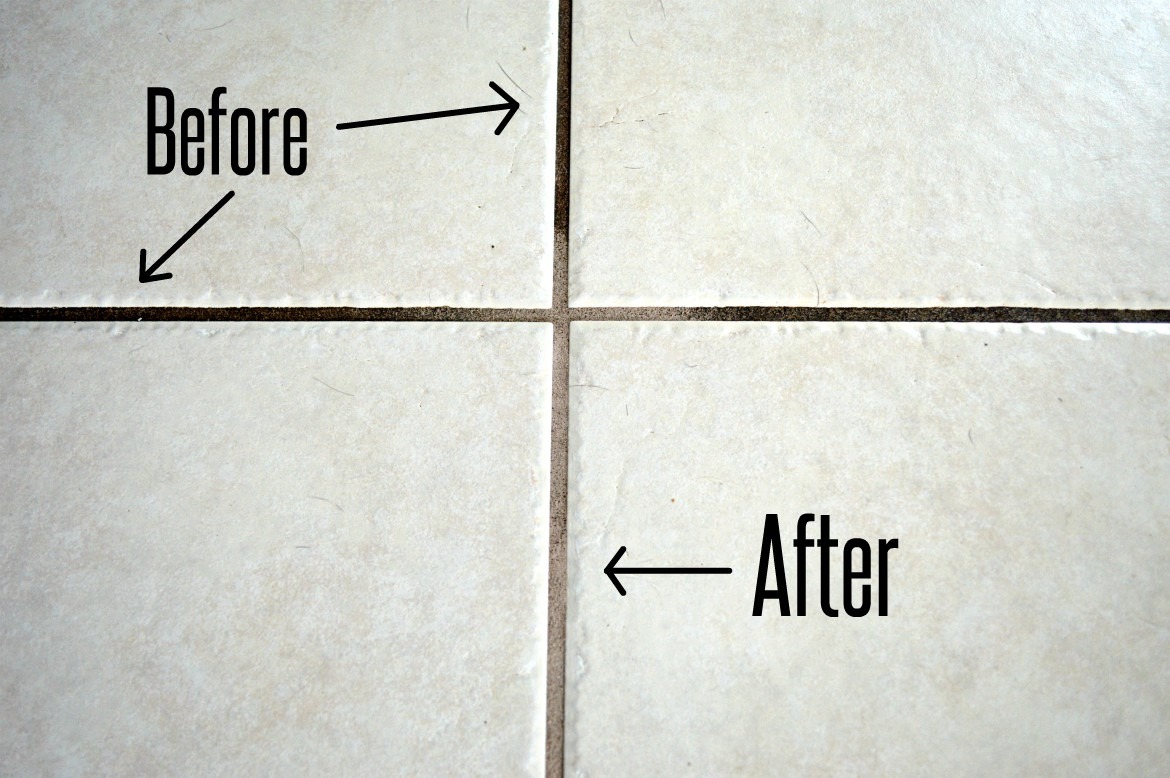 Brighten Your Grout Naturally in Just Seconds!