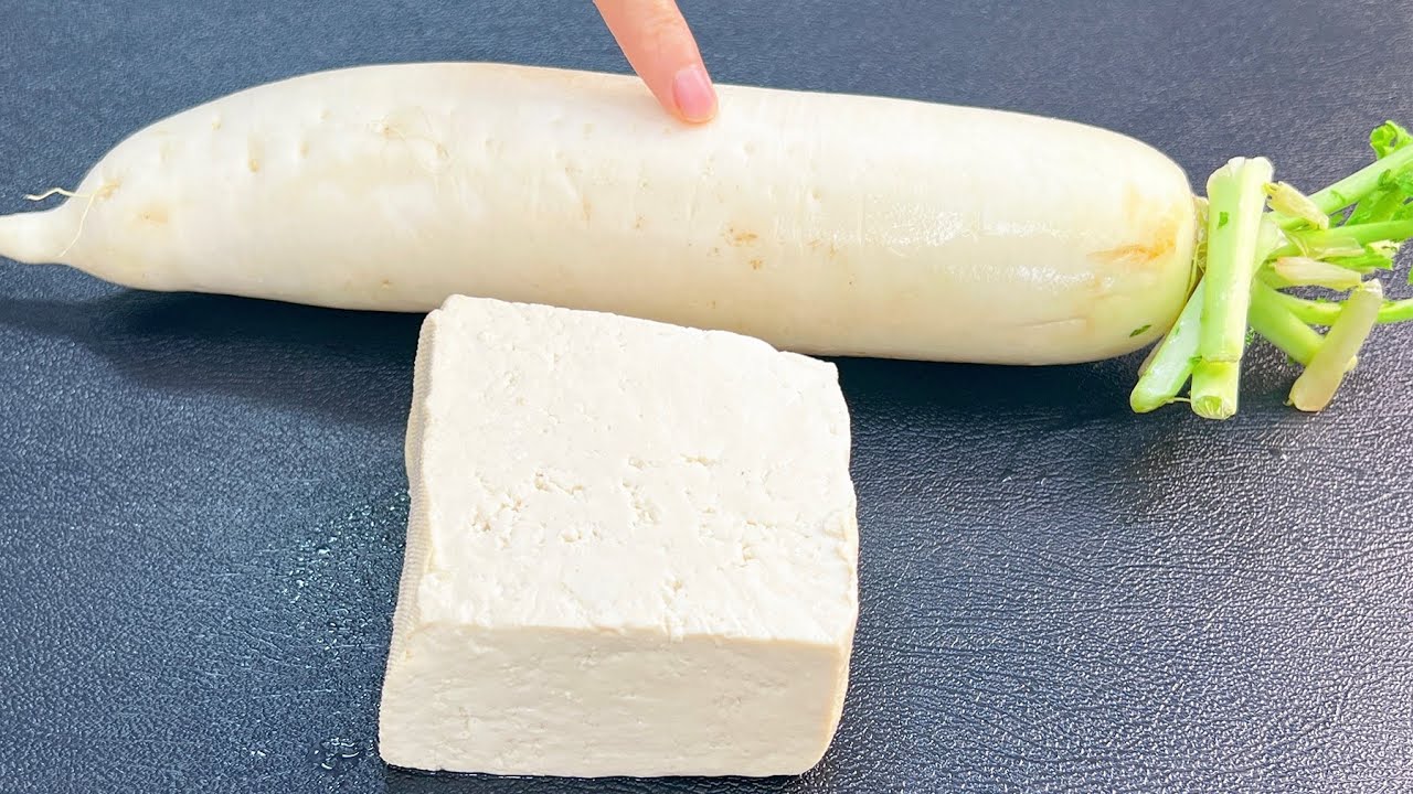 A Fairy-Tale Dish: Radish and Tofu Magic