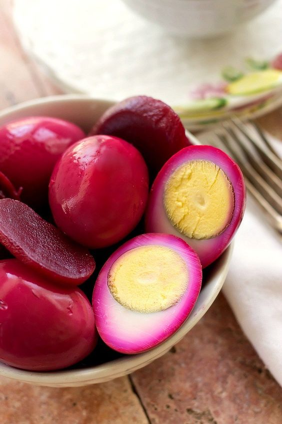 Deliciously Simple Beet and Egg Dish