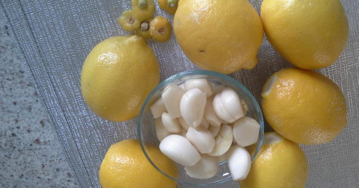 Lemon and Garlic: A Natural Remedy for Cleansing Blood Vessels