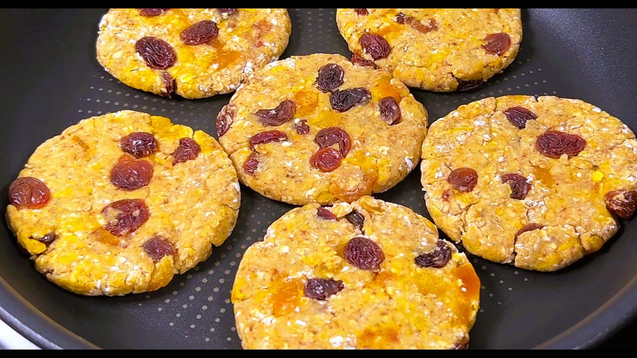 Healthy Cookies: Flourless, Sugar-Free, and Bursting with Energy!