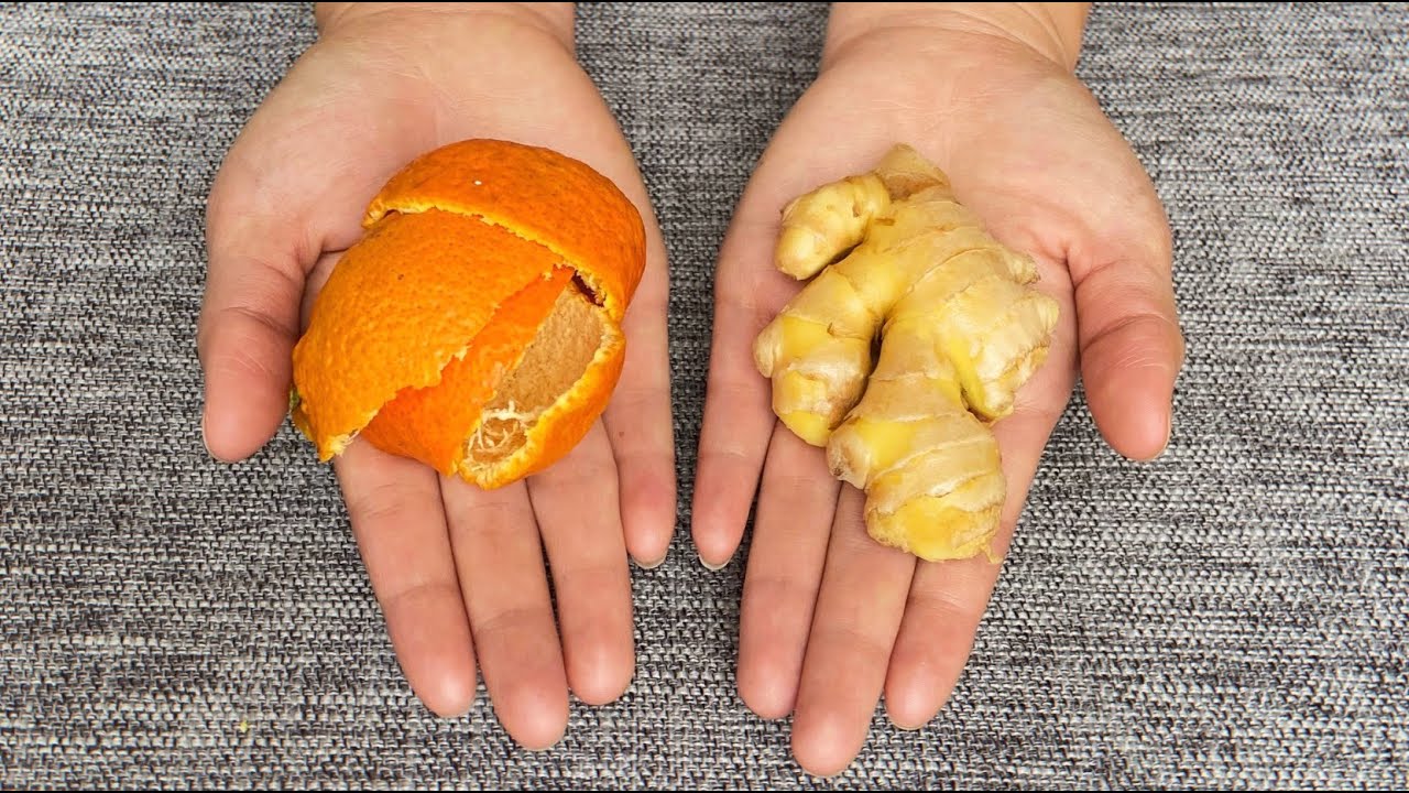 The Dynamic Duo: Orange Peel and Ginger – A Powerful Solution to Everyday Woes!