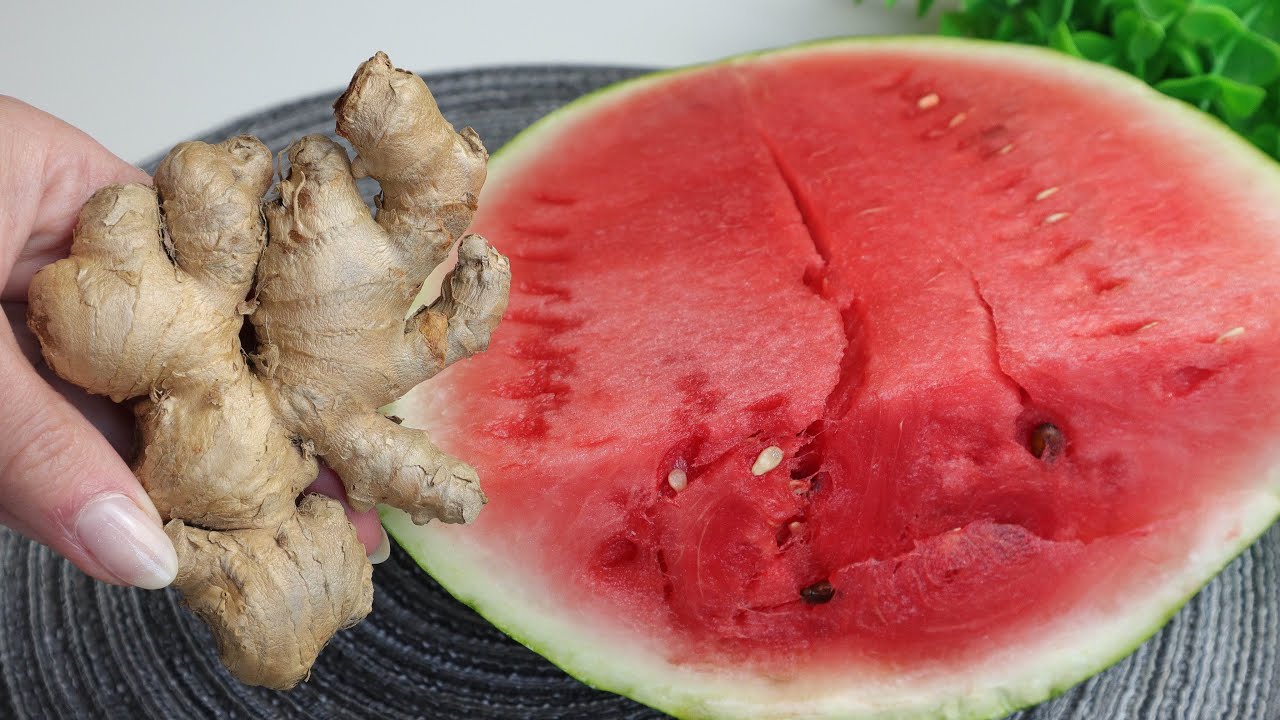 Refreshing Watermelon and Ginger Juice: A Perfect Blend for Well-being