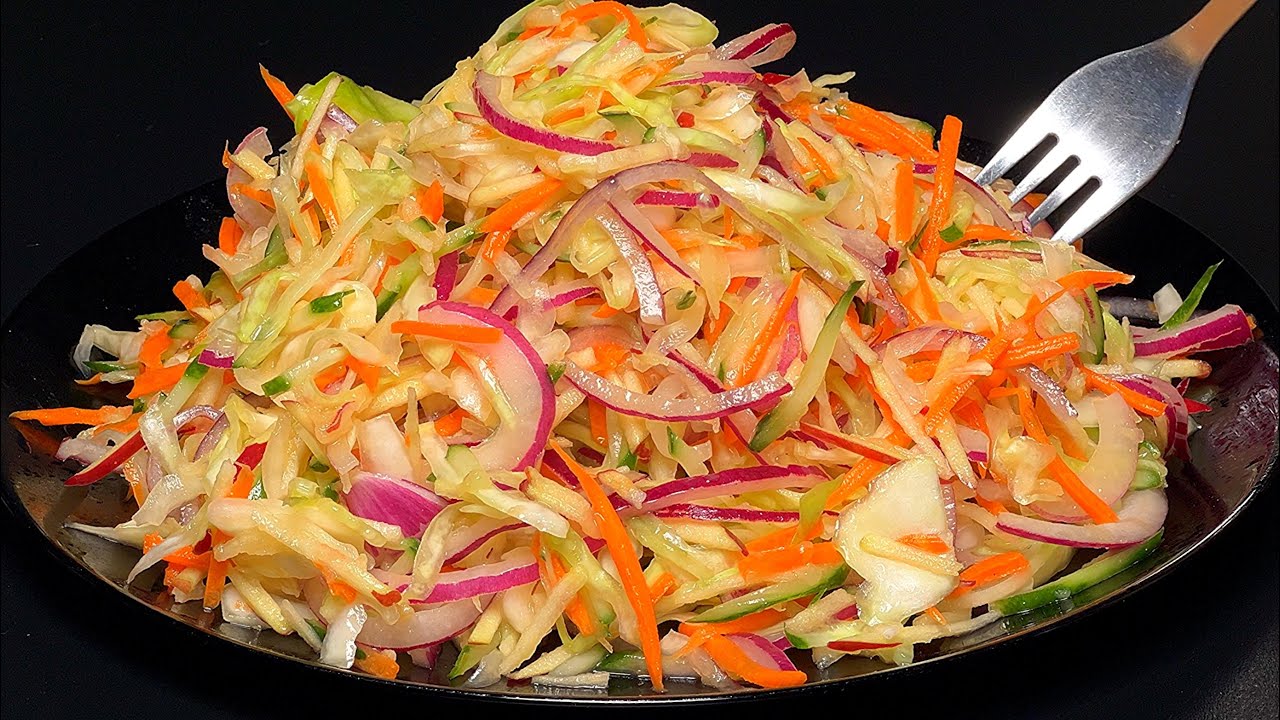 Shed Pounds Deliciously with Belly Fat-Burning Cabbage Carrot Apple Salad