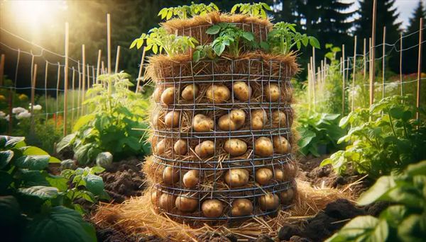 How to Build a Potato Tower: A Step-by-Step Guide to Efficient Gardening