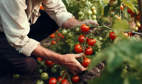 regular maintenance tomatoes