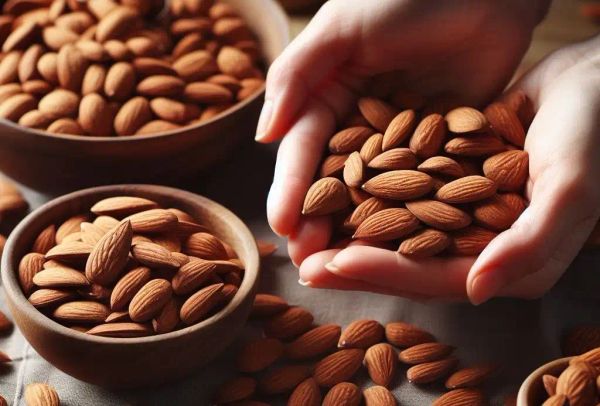 Selecting almond seeds