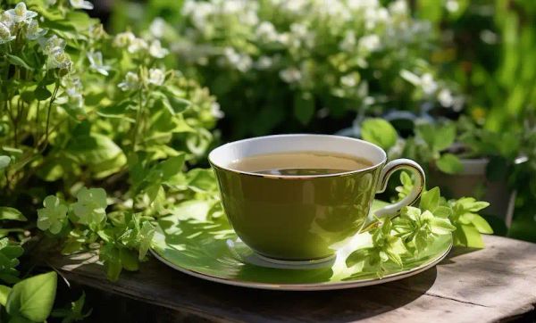 a cup of euphorbia hirta tea