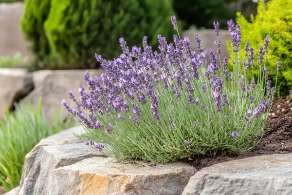 lavender in home garden