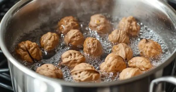 The Magic of Boiling Whole Walnuts