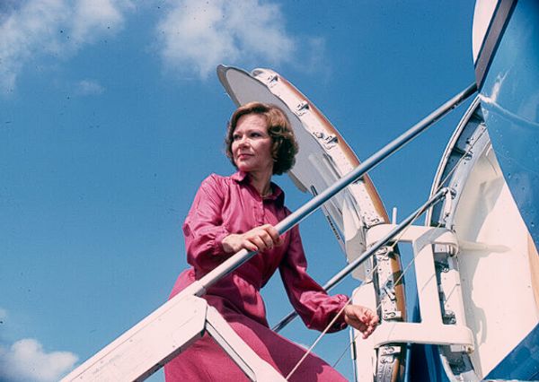 Rosalynn Carter advocating for mental health