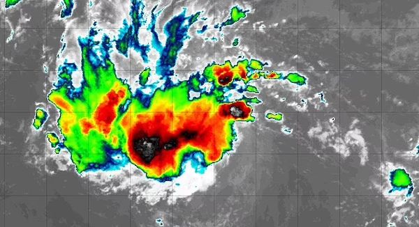 There is a good percent chance Nadine will turn into a tropical storm