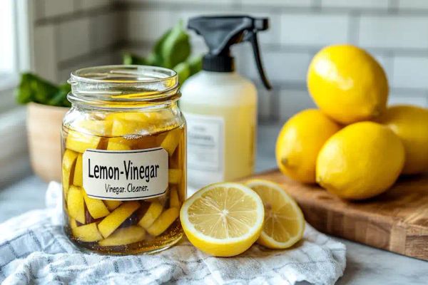 lemon vinegar cleaner